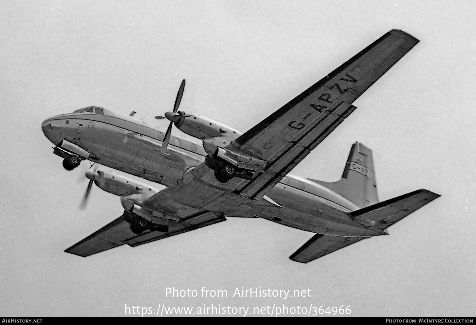 Aircraft Photo of G-APZV | Avro 748 Srs1/100 | AirHistory.net #364966