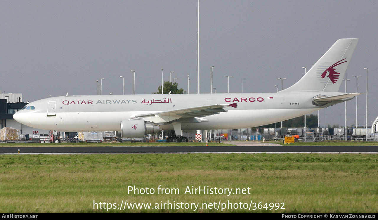 Aircraft Photo of A7-AFB | Airbus A300B4-622R(F) | Qatar Airways Cargo | AirHistory.net #364992