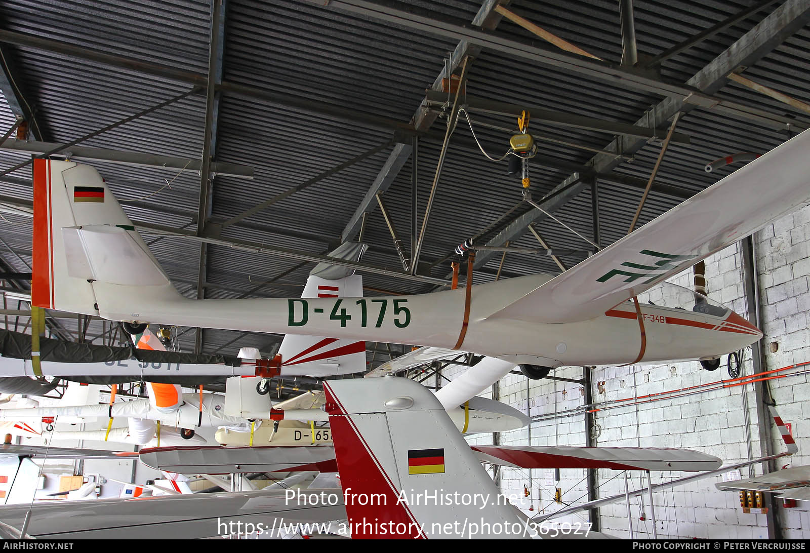 Aircraft Photo of D-4175 | Scheibe SF-34B Delphin | AirHistory.net #365027