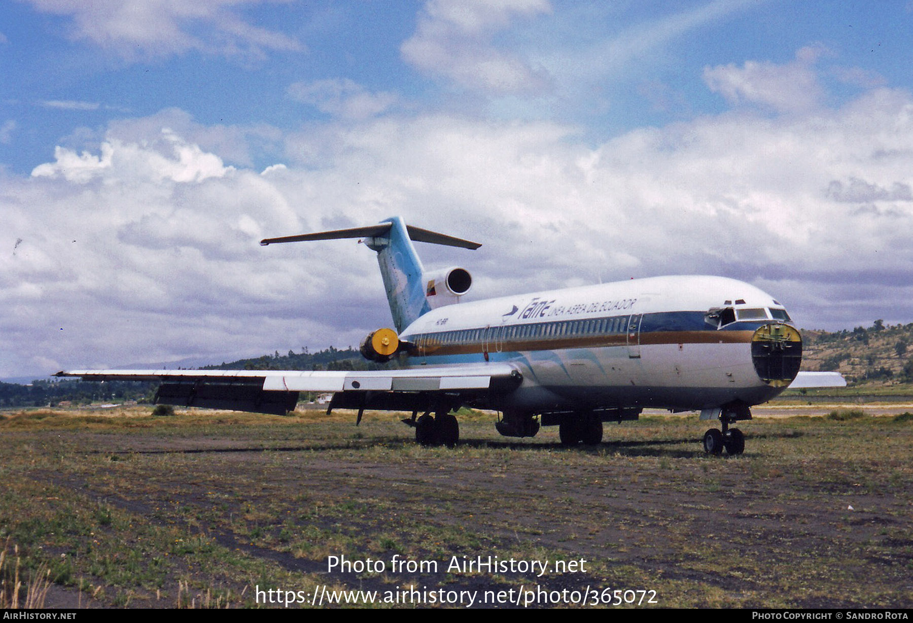 Aircraft Photo of HC-BRI / FAE-560 | Boeing 727-230/Adv | TAME Línea Aérea del Ecuador | AirHistory.net #365072