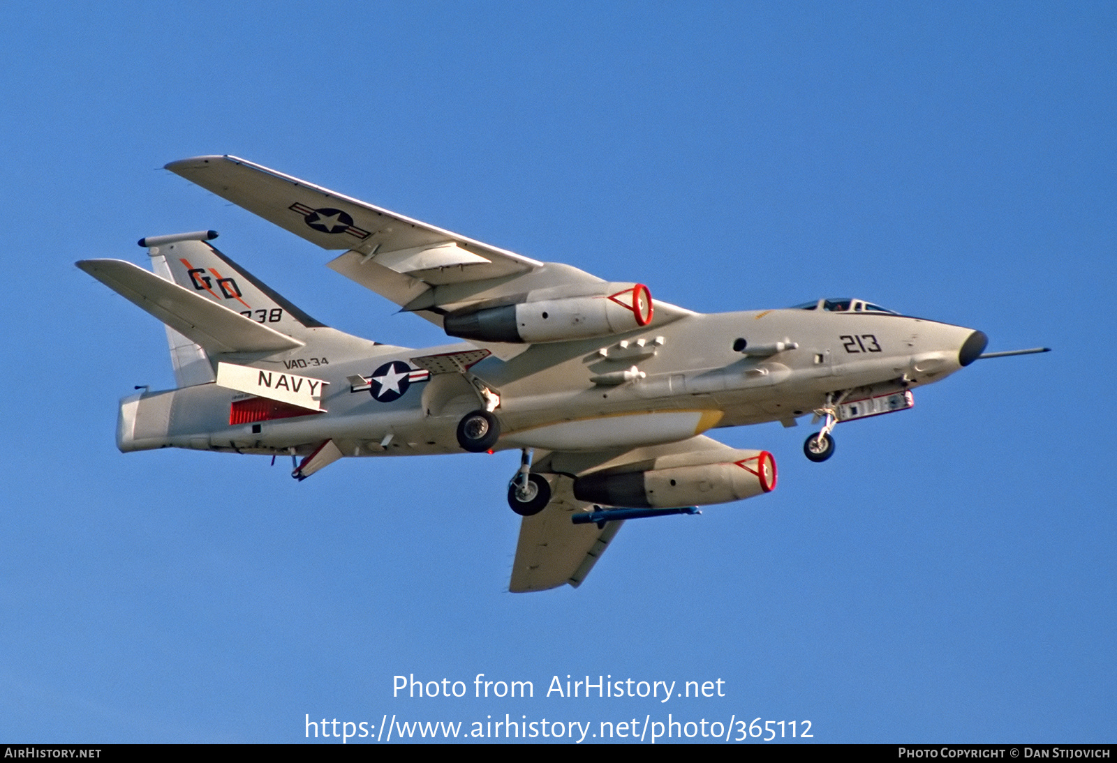 Aircraft Photo of 144838 | Douglas ERA-3B Skywarrior | USA - Navy ...