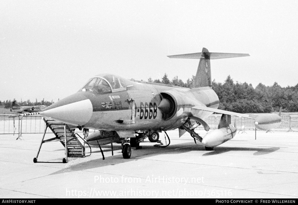 Aircraft Photo of D-6668 | Lockheed F-104G Starfighter | Netherlands - Air Force | AirHistory.net #365116