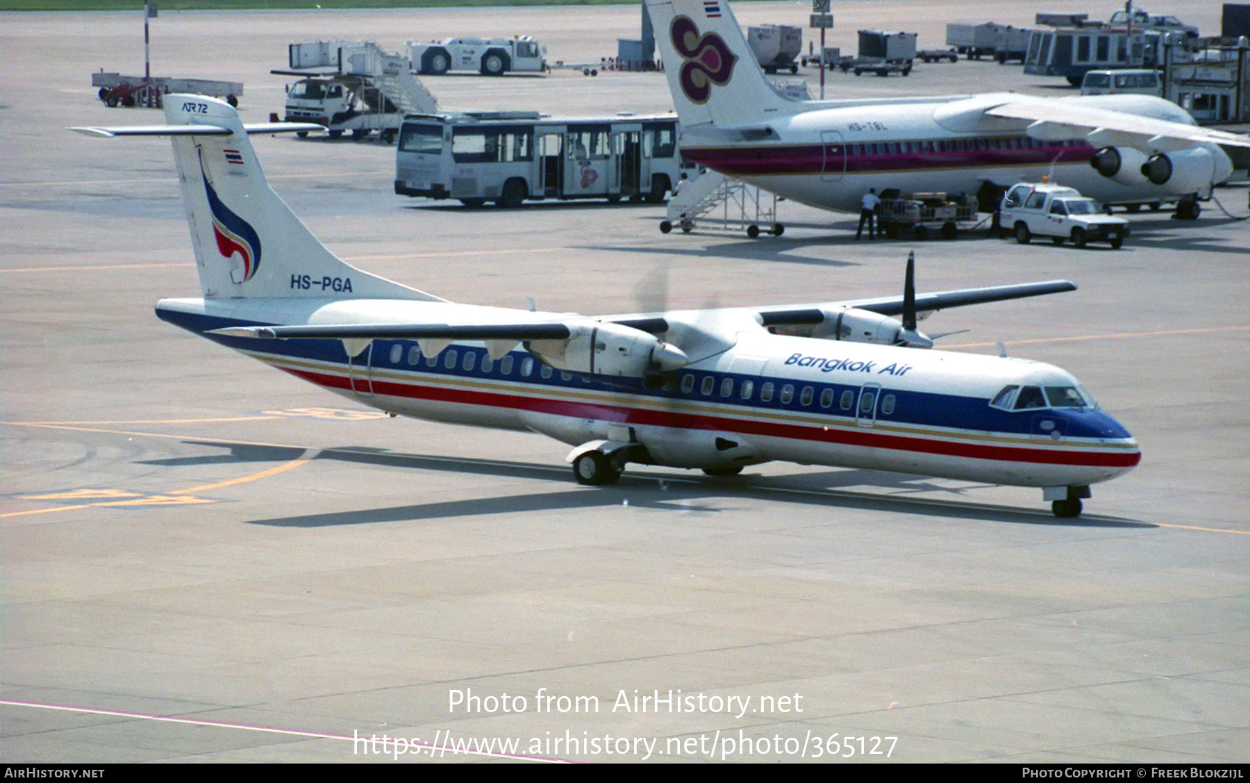 Aircraft Photo of HS-PGA | ATR ATR-72-202 | Bangkok Airways | AirHistory.net #365127