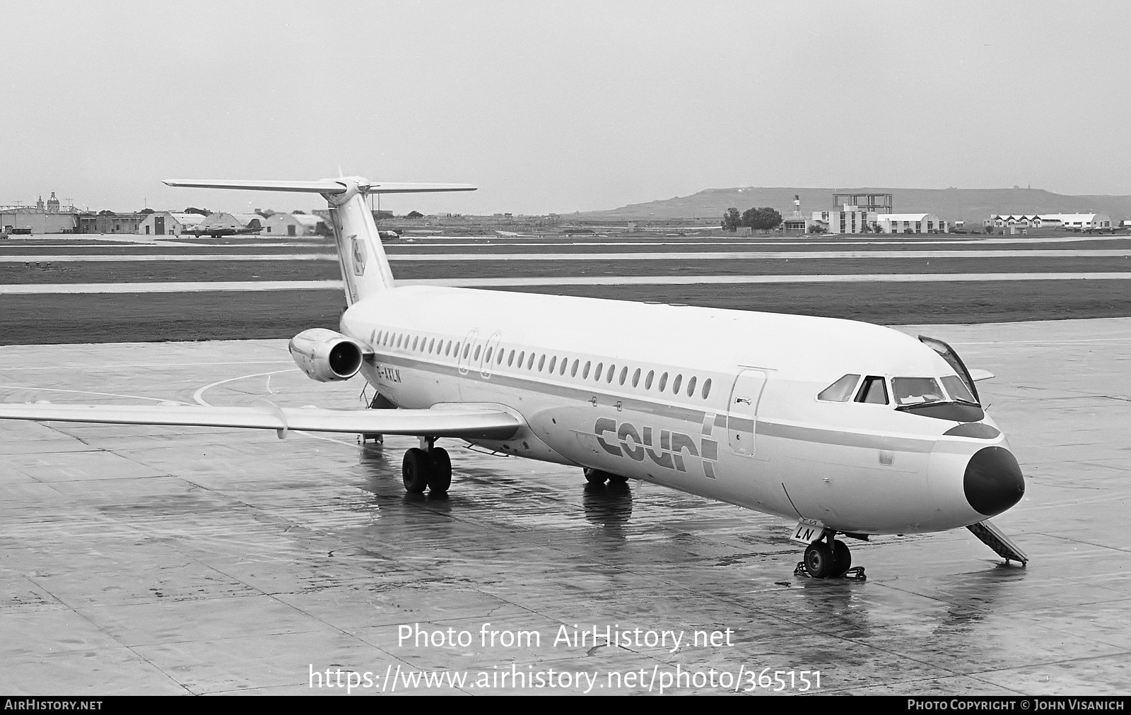 Aircraft Photo of G-AXLN | BAC 111-523FJ One-Eleven | Court Line | AirHistory.net #365151