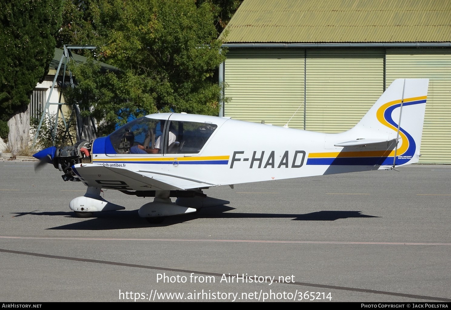 Aircraft Photo of F-HAAD | Robin DR-400-108 Dauphin 2+2 | Aeroclub Antibes | AirHistory.net #365214