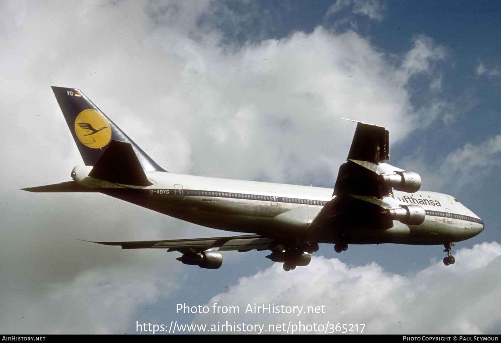 Aircraft Photo of D-ABYG | Boeing 747-230B | Lufthansa | AirHistory.net #365217