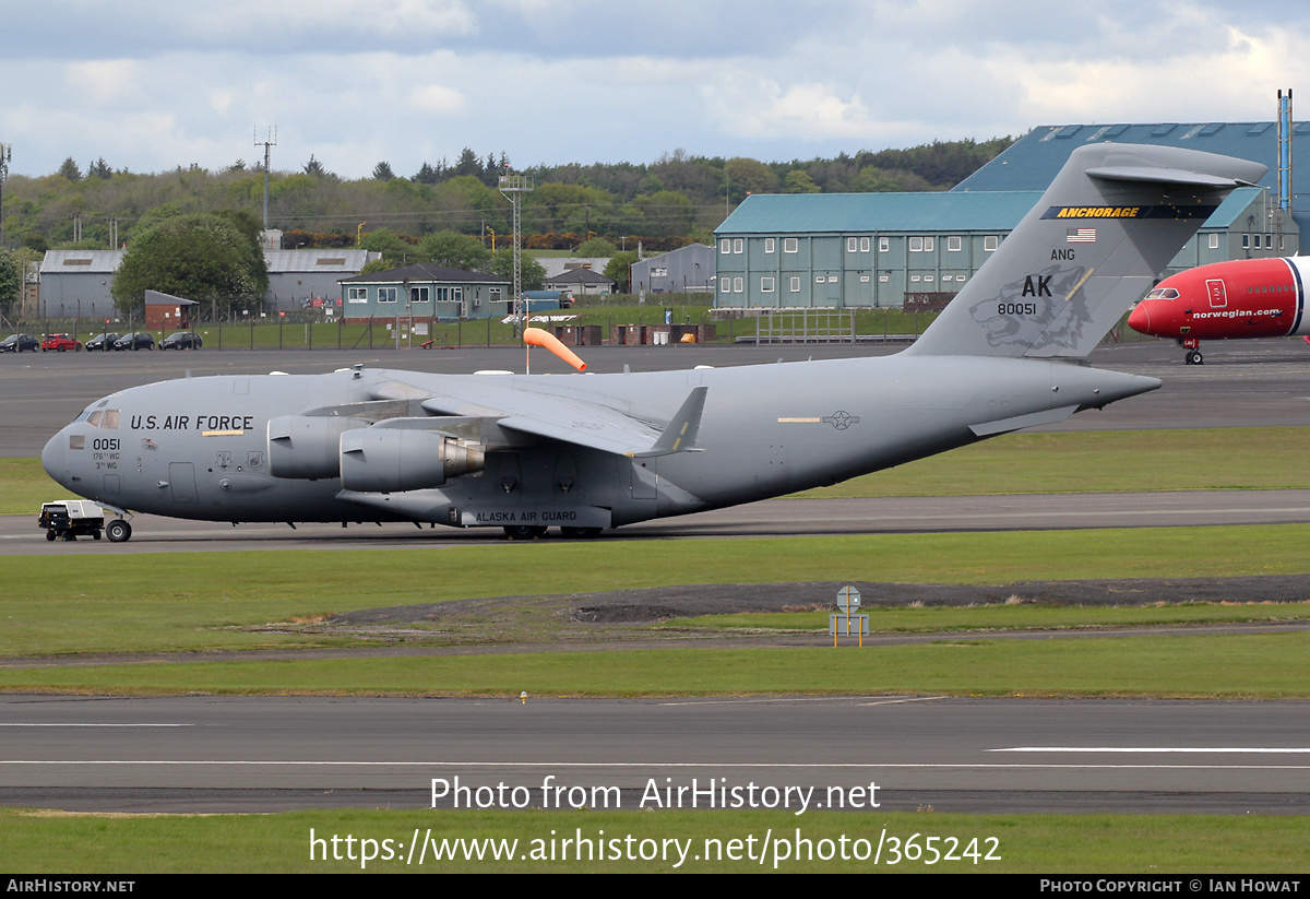 Aircraft Photo of 98-0051 / 80051 | Boeing C-17A Globemaster III | USA - Air Force | AirHistory.net #365242