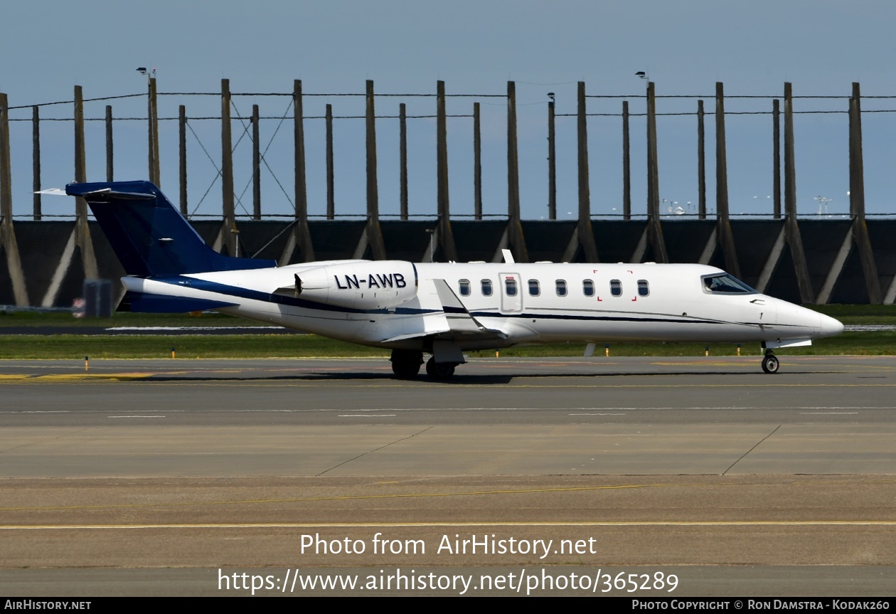 Aircraft Photo of LN-AWB | Learjet 45 | AirHistory.net #365289