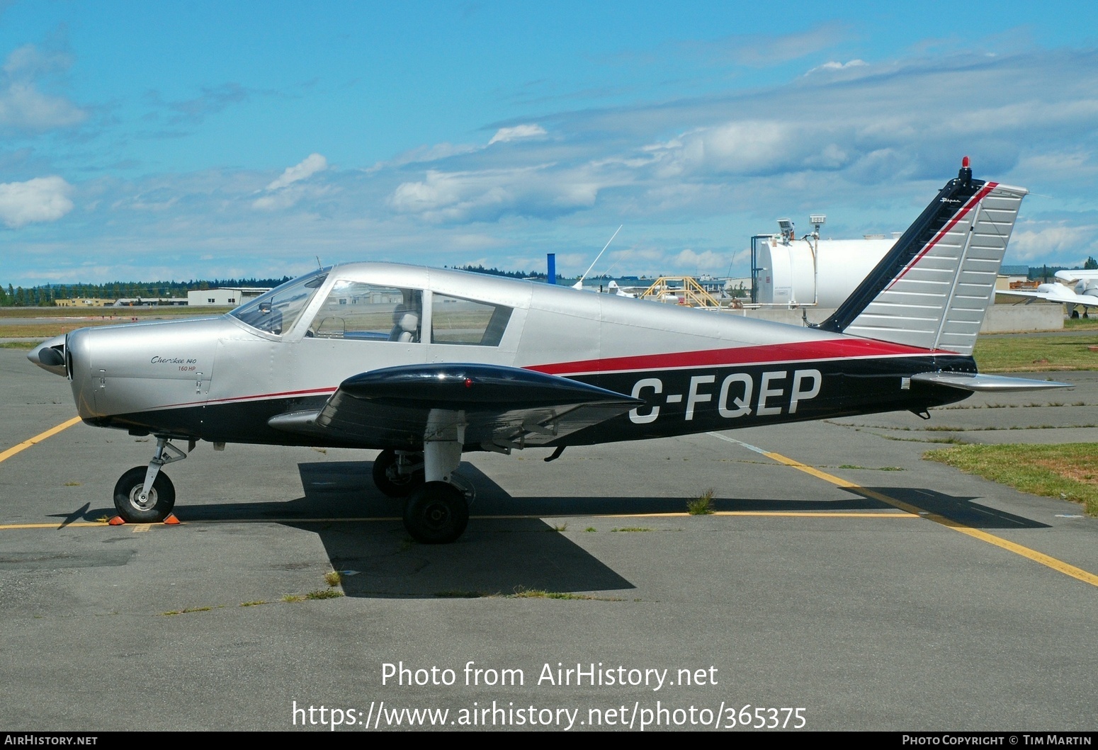 Aircraft Photo of C-FQEP | Piper PA-28-140 Cherokee B | AirHistory.net #365375