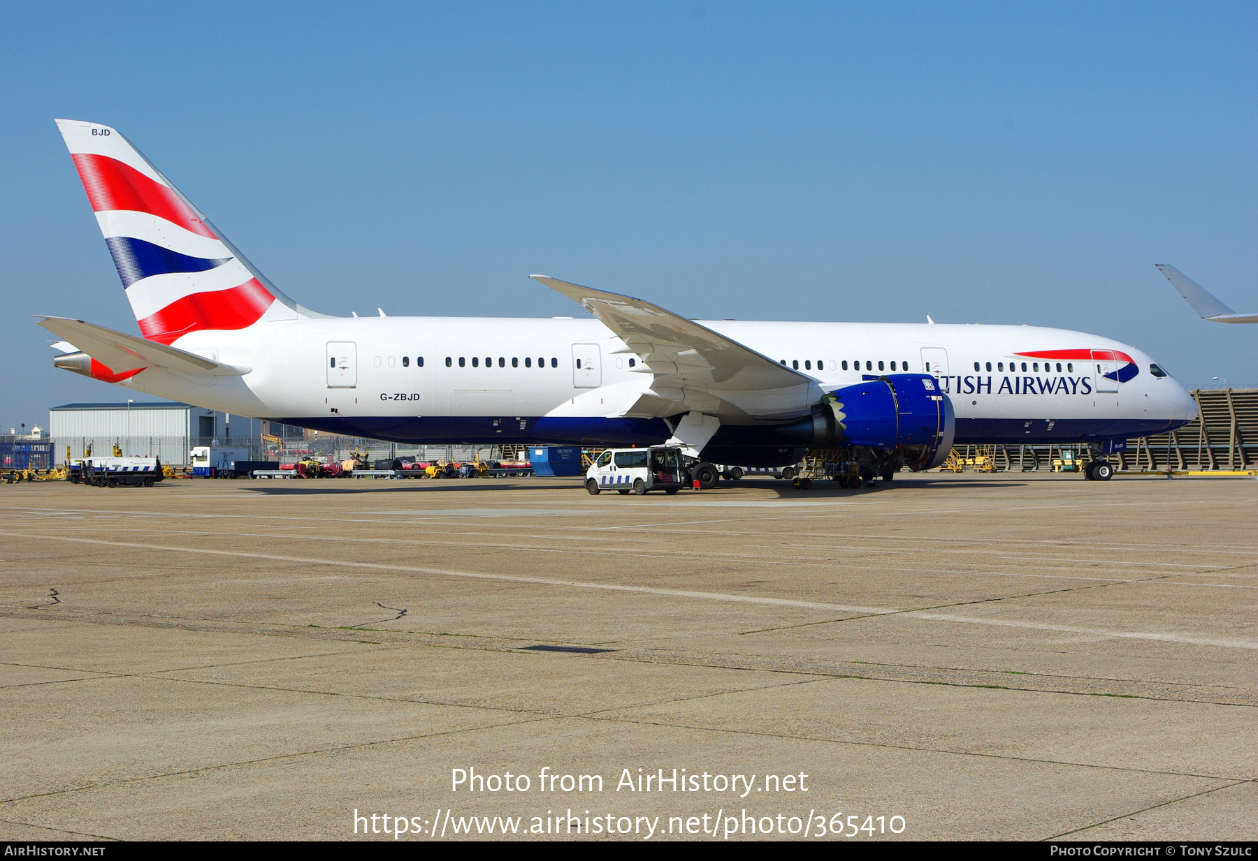 Aircraft Photo of G-ZBJD | Boeing 787-8 Dreamliner | British Airways | AirHistory.net #365410