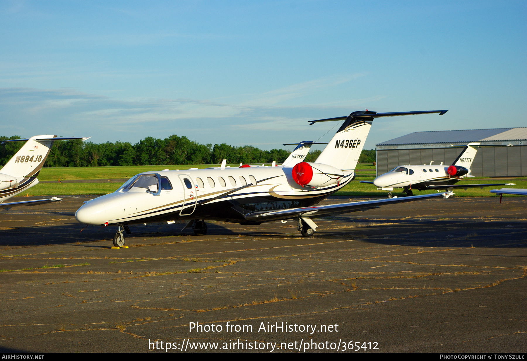 Aircraft Photo of N436EP | Cessna 525B CitationJet CJ3 | AirHistory.net #365412