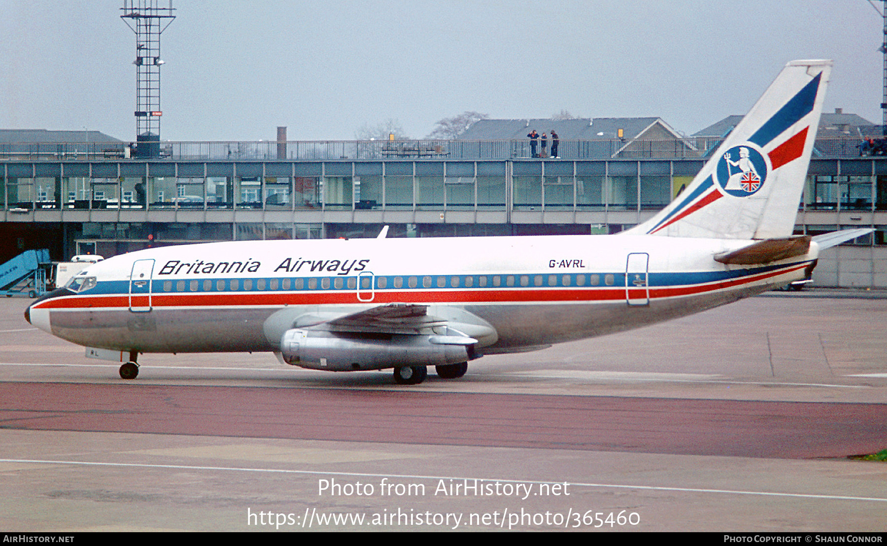 Aircraft Photo of G-AVRL | Boeing 737-204 | Britannia Airways | AirHistory.net #365460