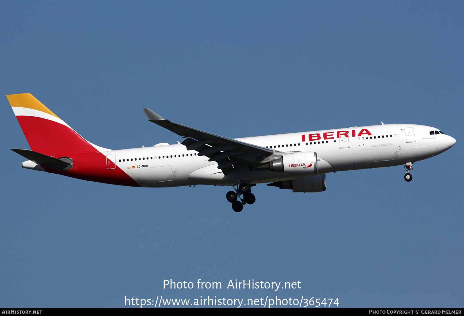 Aircraft Photo of EC-MUD | Airbus A330-202 | Iberia | AirHistory.net #365474