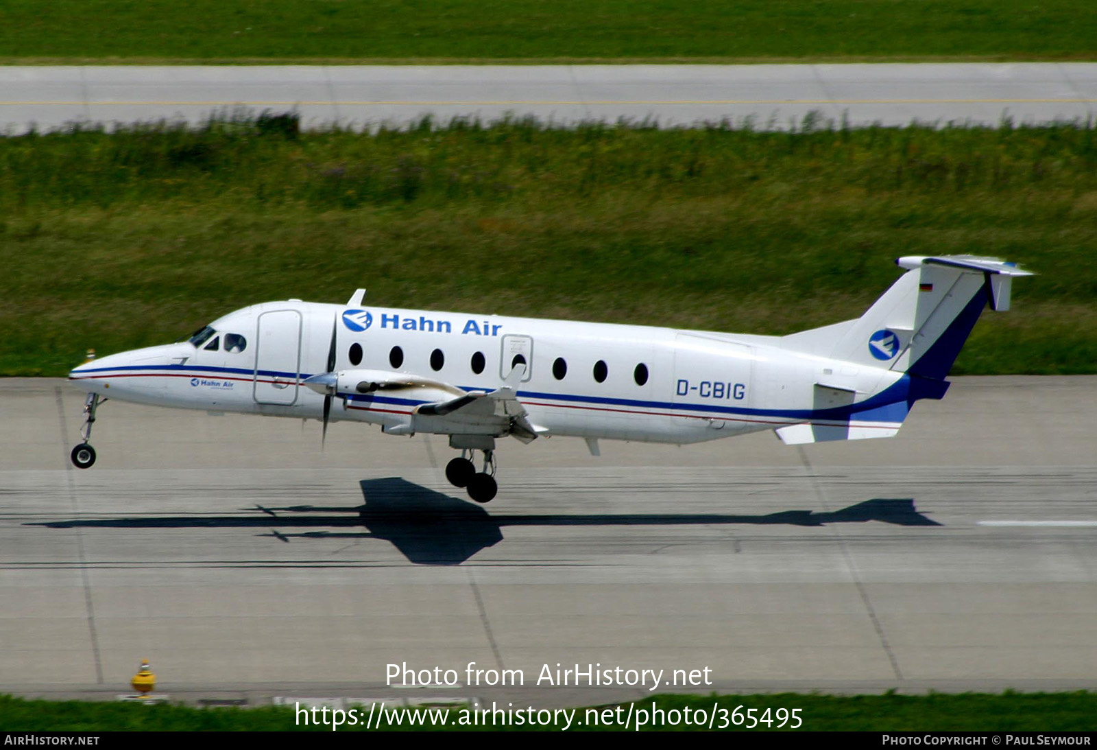 Aircraft Photo of D-CBIG | Raytheon 1900D | Hahn Air | AirHistory.net #365495