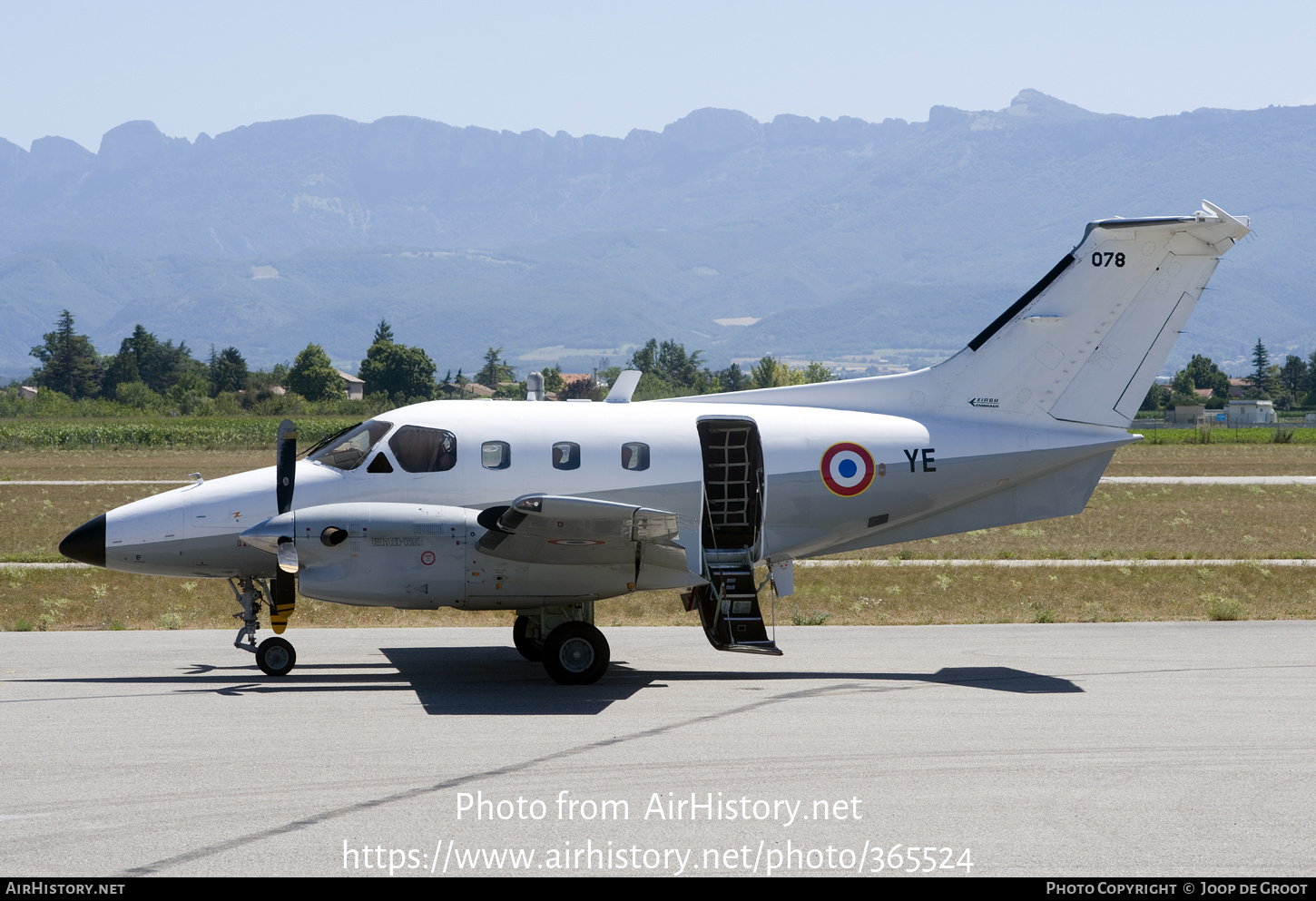 Aircraft Photo of 078 | Embraer EMB-121AA Xingu | France - Air Force | AirHistory.net #365524