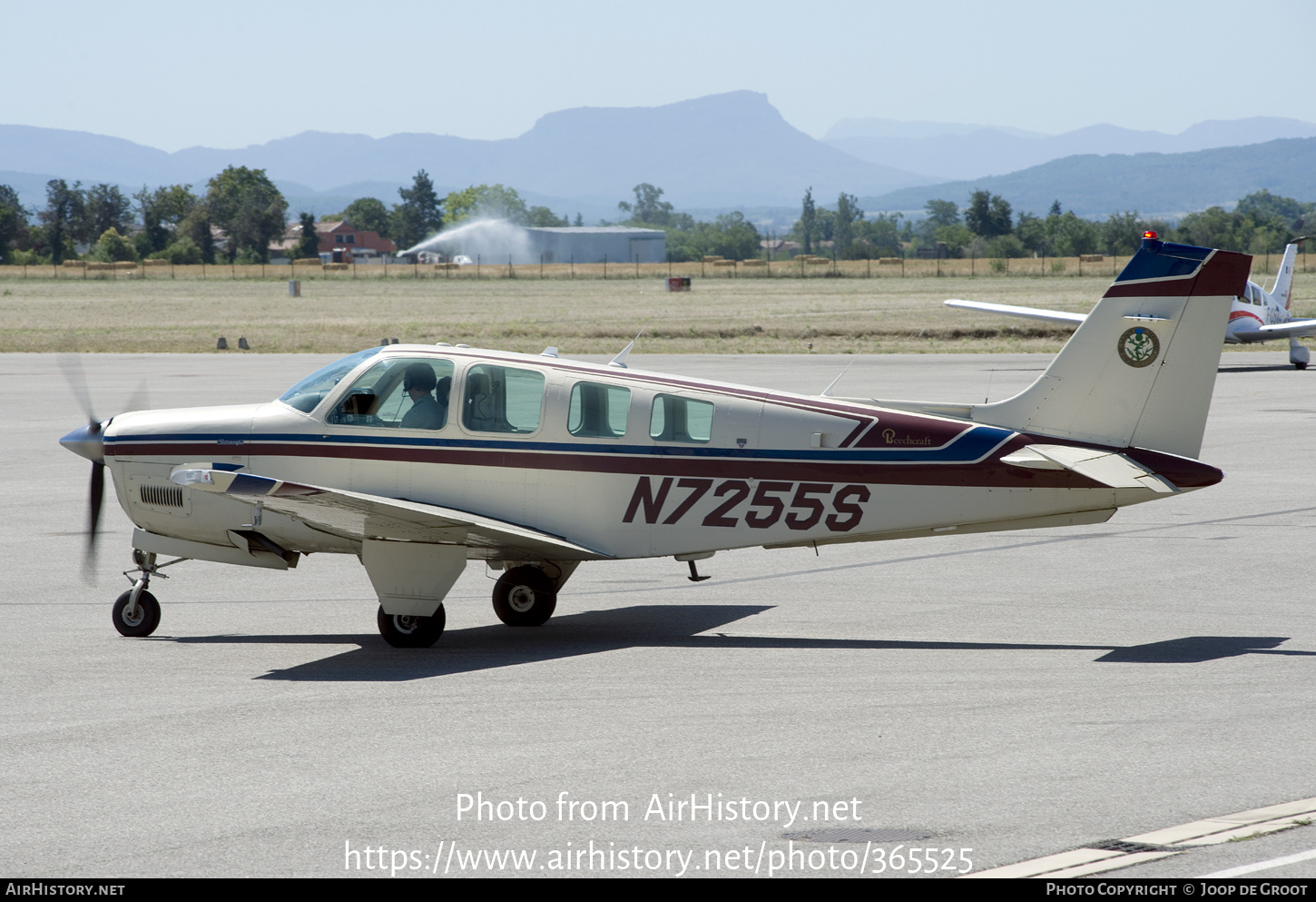 Aircraft Photo of N7255S | Beech A36 Bonanza 36 | AirHistory.net #365525