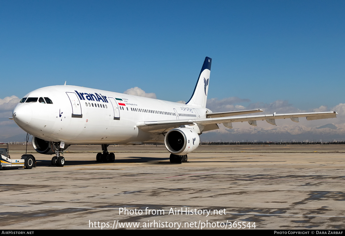 Aircraft Photo of EP-IBG | Airbus A300B4-203 | Iran Air | AirHistory.net #365544