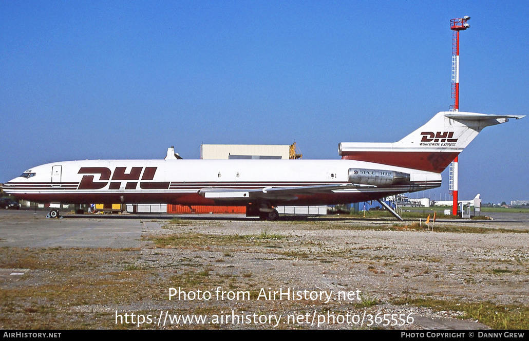 Aircraft Photo of EC-IDQ | Boeing 727-223(F) | DHL Worldwide Express | AirHistory.net #365556