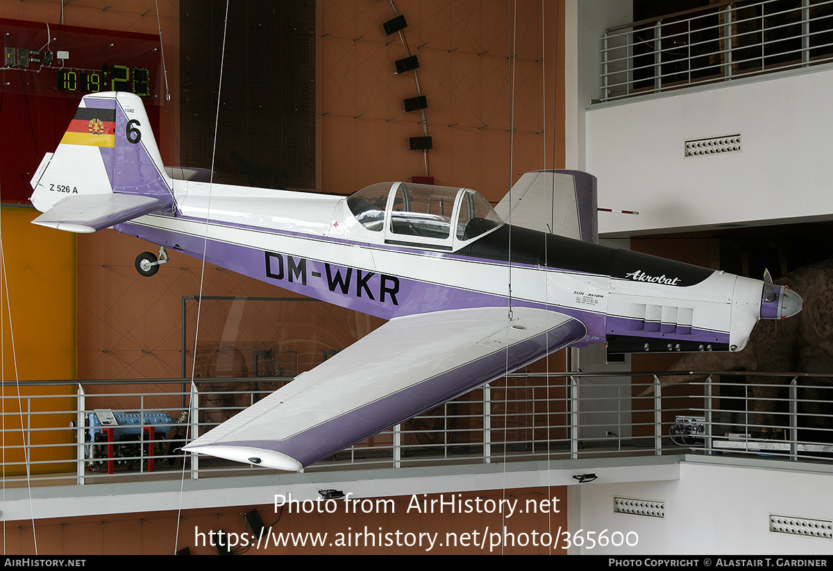 Aircraft Photo of DM-WKR | Zlin Z-526A Akrobat | AirHistory.net #365600