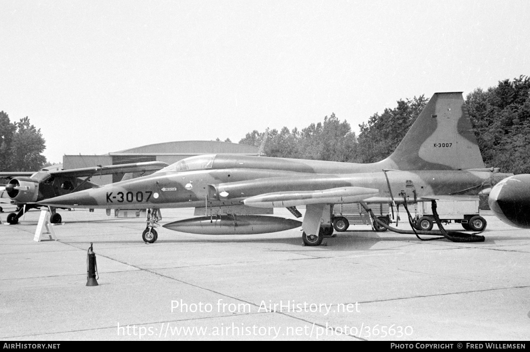 Aircraft Photo of K-3007 | Canadair NF-5A | Netherlands - Air Force | AirHistory.net #365630