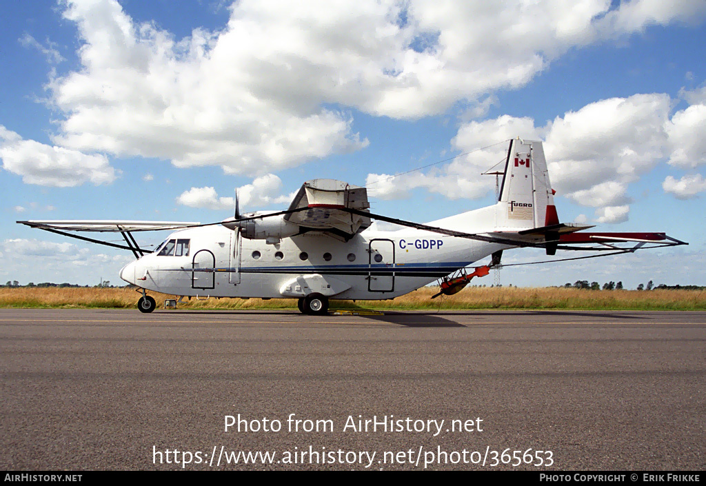 Aircraft Photo of C-GDPP | CASA C-212-200 Aviocar | Fugro Airborne Surveys | AirHistory.net #365653