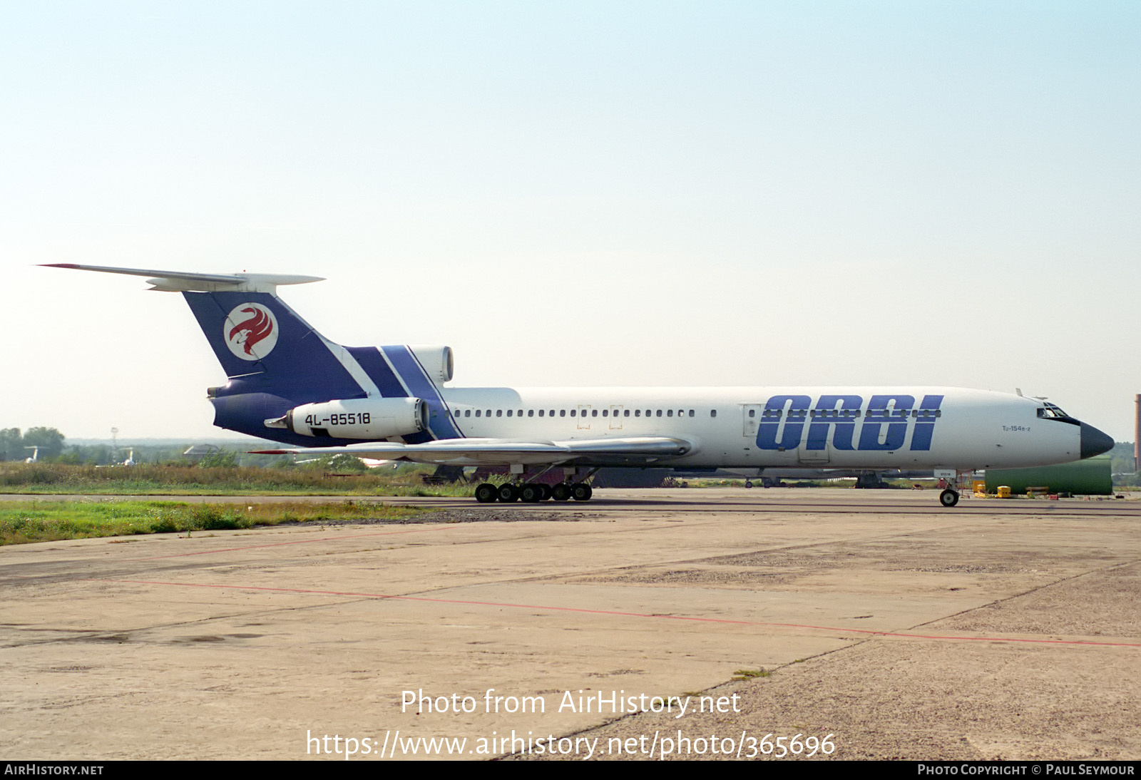 Aircraft Photo of 4L-85518 | Tupolev Tu-154B-2 | Orbi - Georgian Airways | AirHistory.net #365696