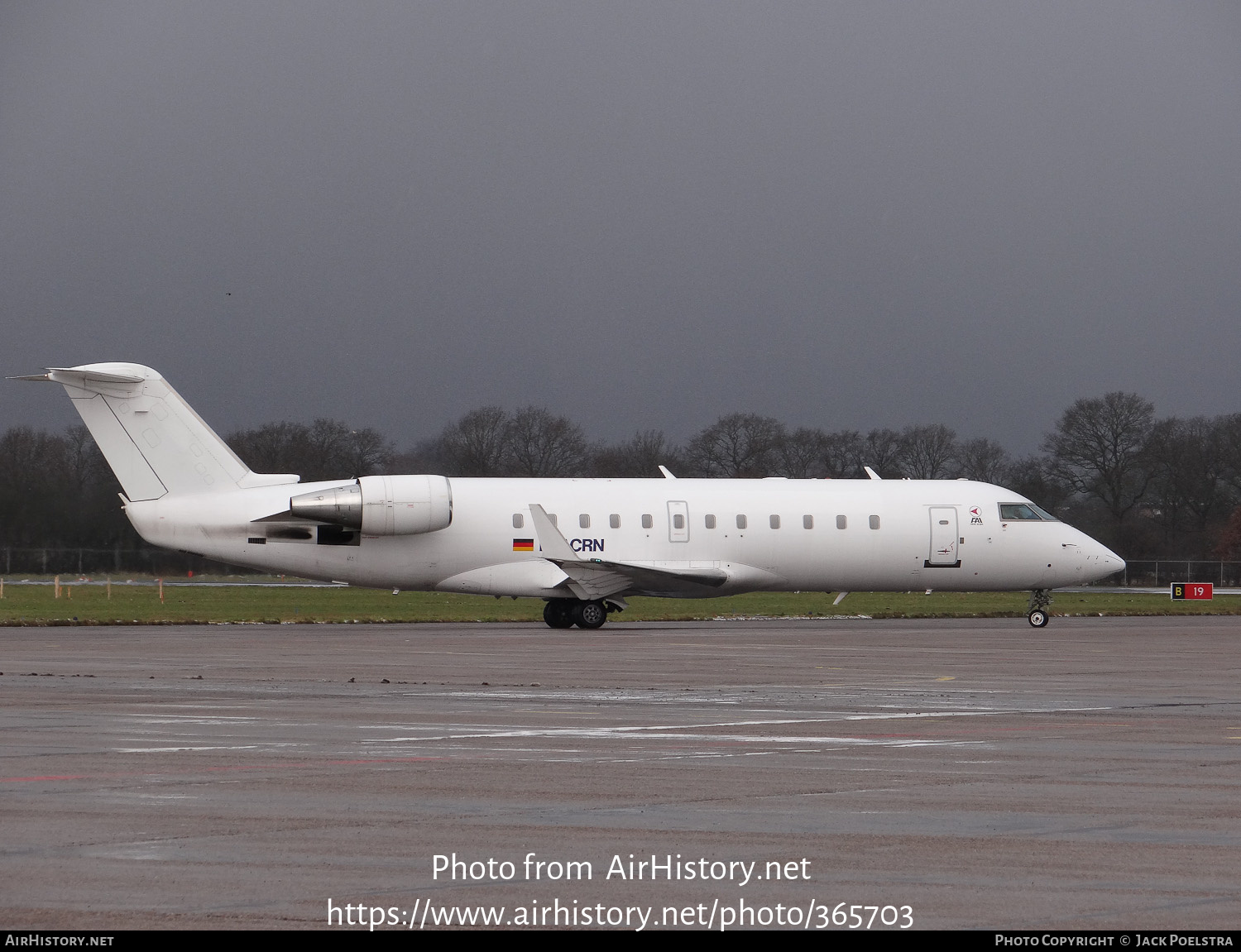 Aircraft Photo of D-ACRN | Bombardier CRJ-200LR (CL-600-2B19) | FAI Rent-a-jet | AirHistory.net #365703