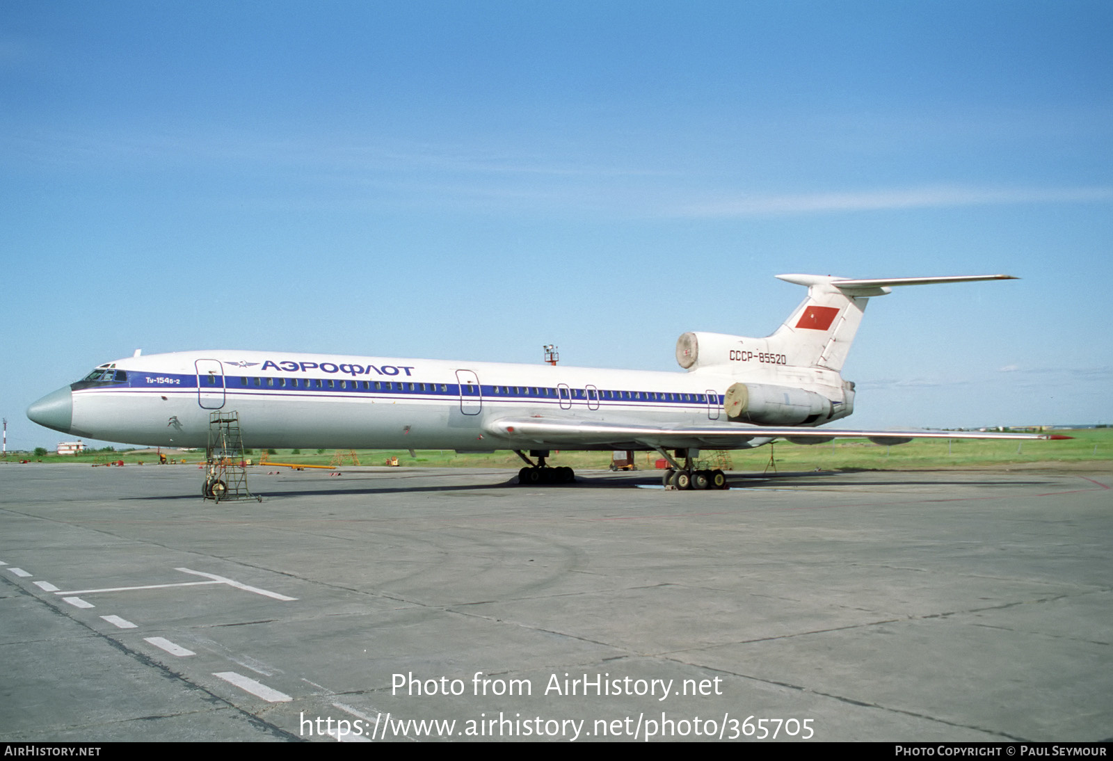 Aircraft Photo of CCCP-85520 | Tupolev Tu-154B-2 | Aeroflot | AirHistory.net #365705