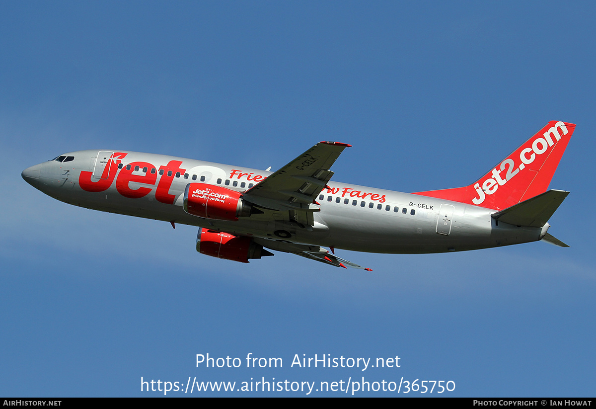 Aircraft Photo of G-CELK | Boeing 737-330 | Jet2 | AirHistory.net #365750