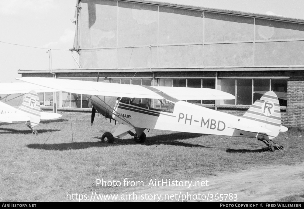 Aircraft Photo of PH-MBD | Piper PA-18-150 Super Cub | Reclamair | AirHistory.net #365783