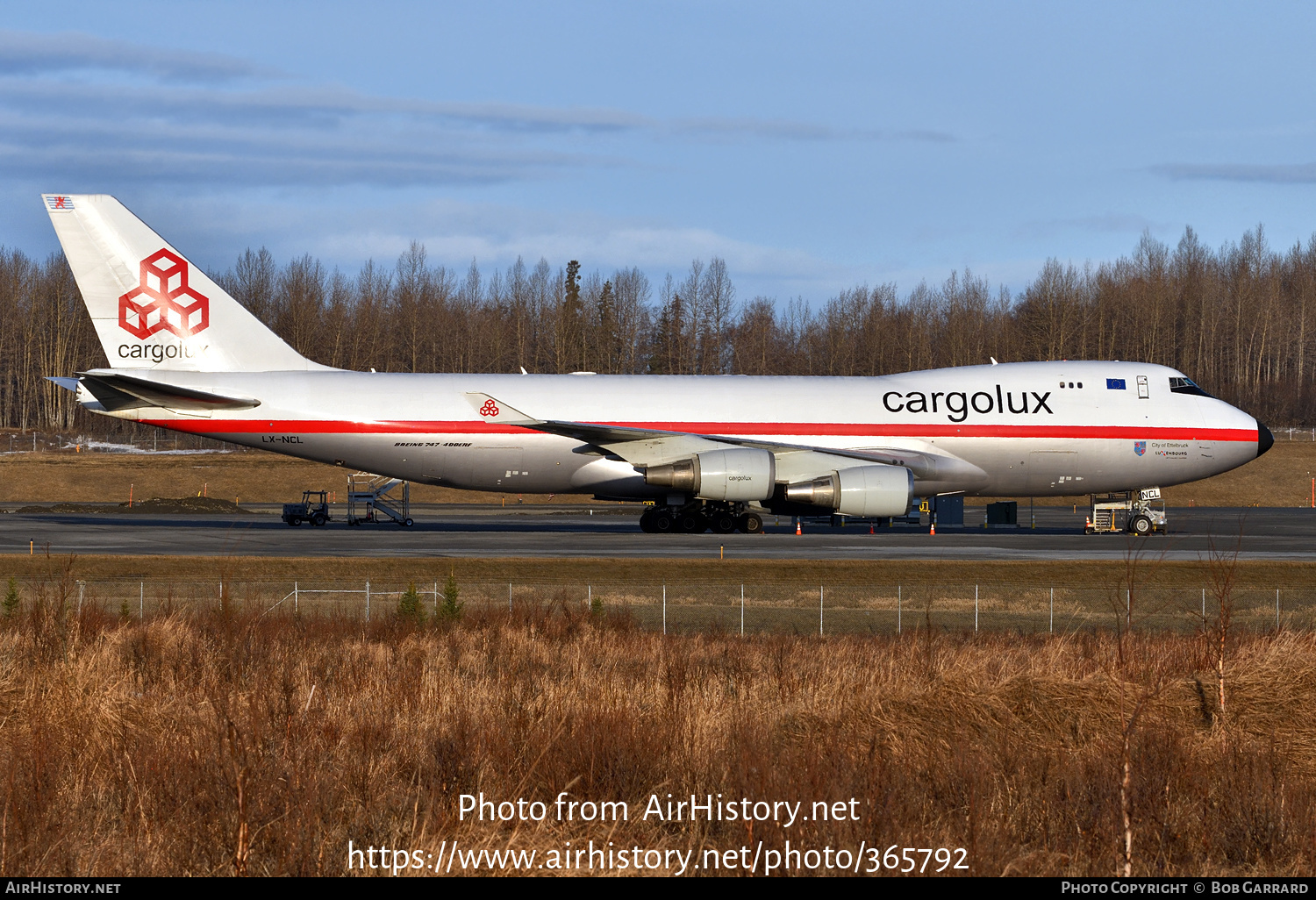 Aircraft Photo of LX-NCL | Boeing 747-4EVF/ER | Cargolux | AirHistory.net #365792