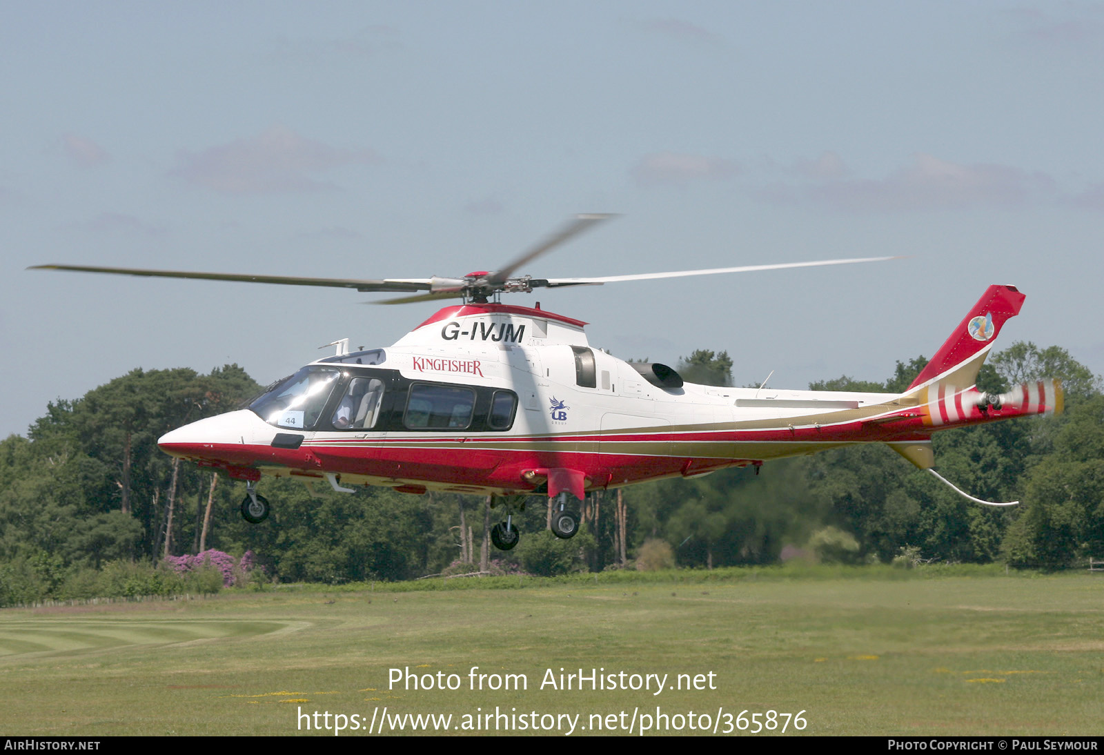 Aircraft Photo of G-IVJM | Agusta A-109E Power Elite | Kingfisher Airlines | AirHistory.net #365876