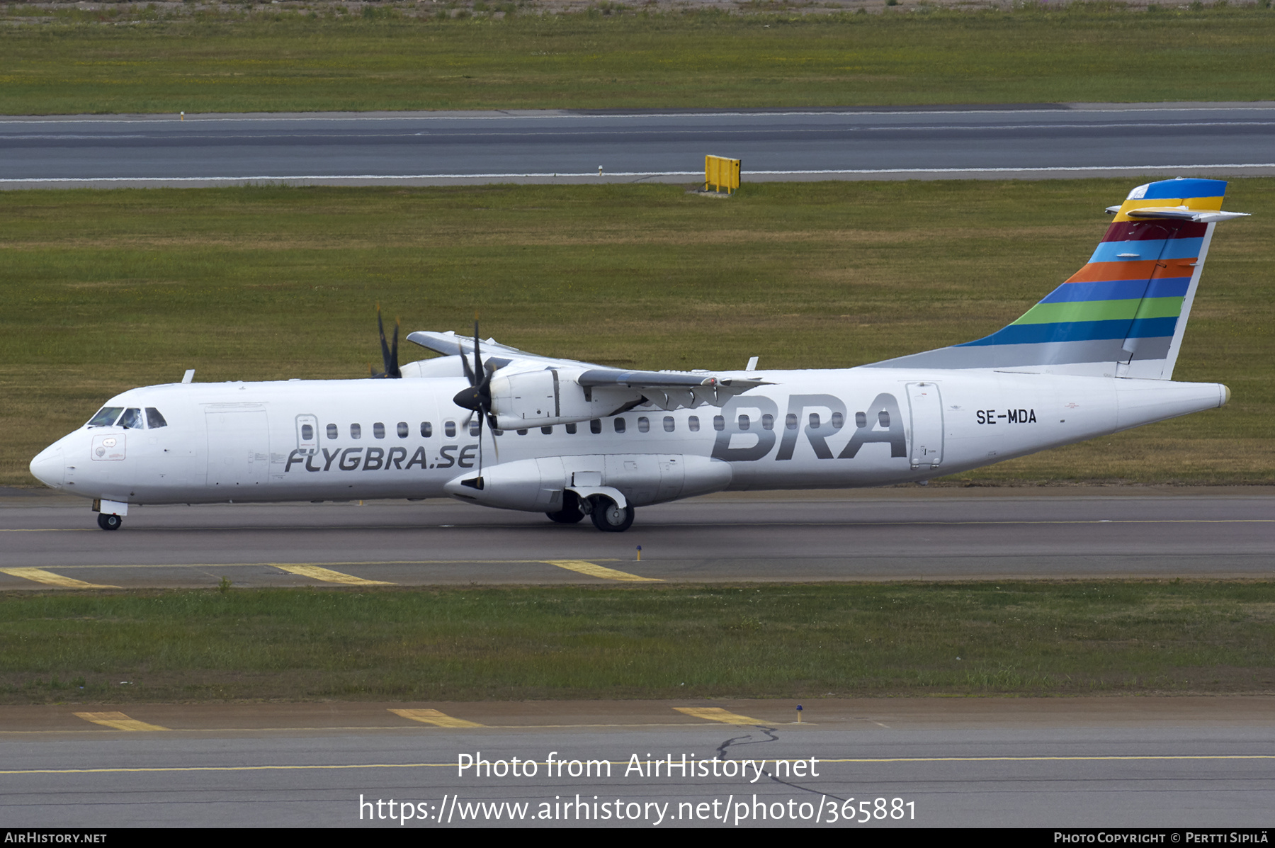 Aircraft Photo of SE-MDA | ATR ATR-72-500 (ATR-72-212A) | BRA - Braathens Regional Airlines | AirHistory.net #365881