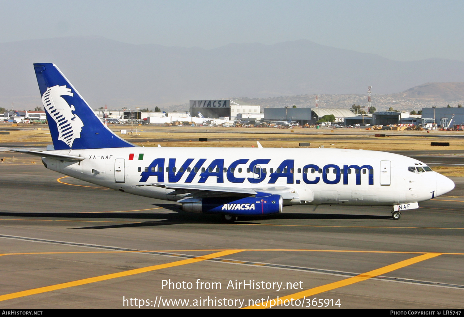 Aircraft Photo of XA-NAF | Boeing 737-219/Adv | Aviacsa - Aviación de Chiapas | AirHistory.net #365914