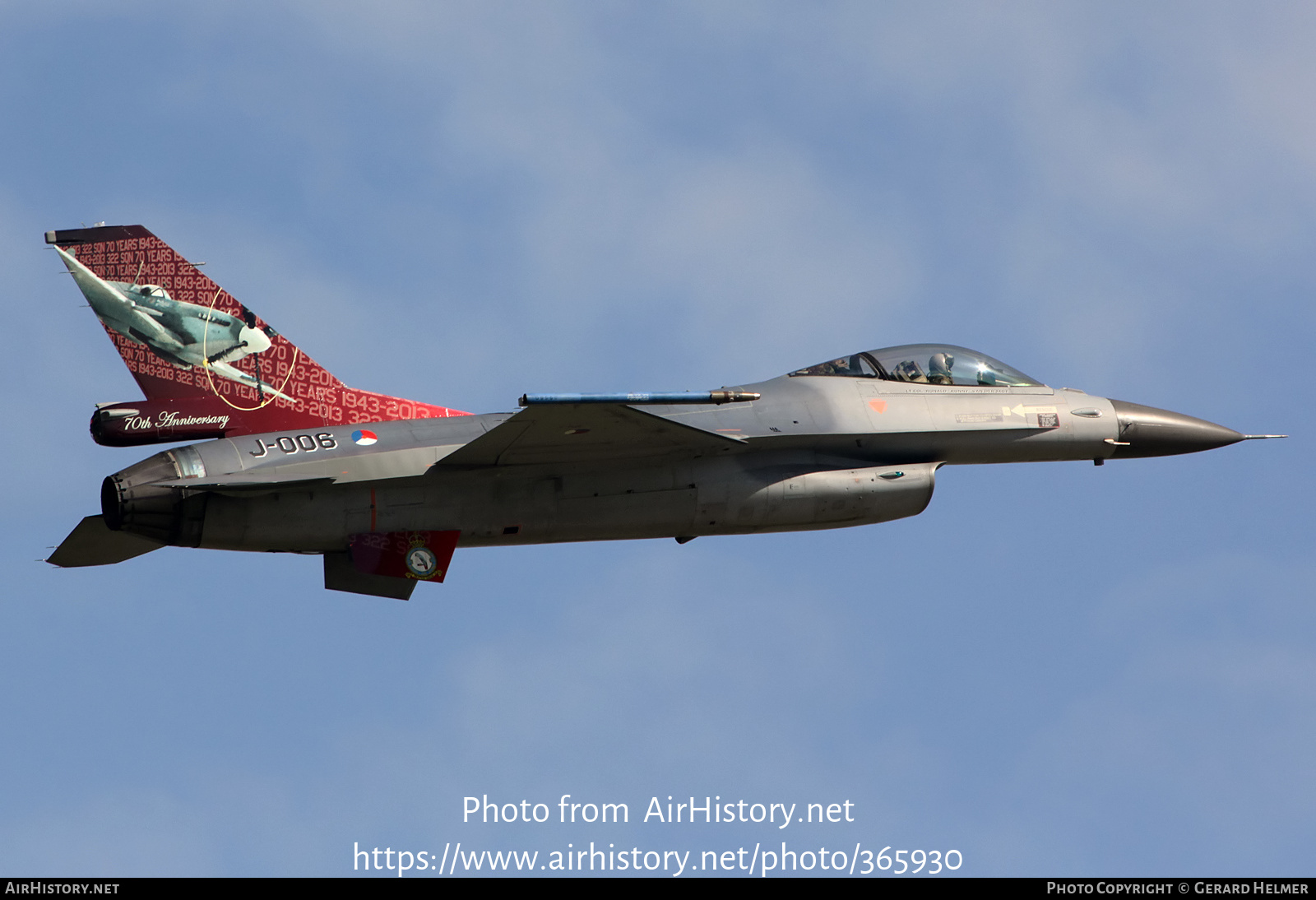 Aircraft Photo of J-006 | Lockheed F-16AM Fighting Falcon | Netherlands - Air Force | AirHistory.net #365930