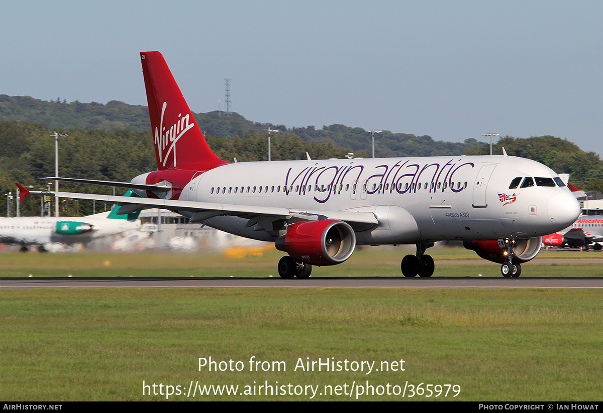 Aircraft Photo of EI-EZW | Airbus A320-214 | Virgin Atlantic Airways | AirHistory.net #365979