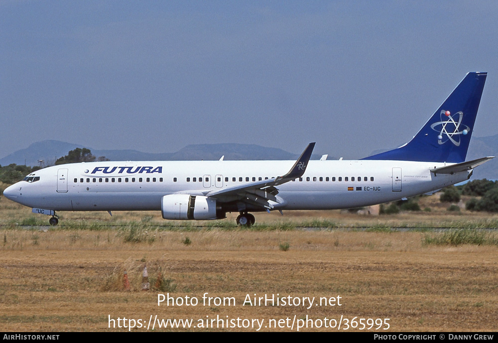 Aircraft Photo of EC-IUC | Boeing 737-86N | Futura International Airways | AirHistory.net #365995