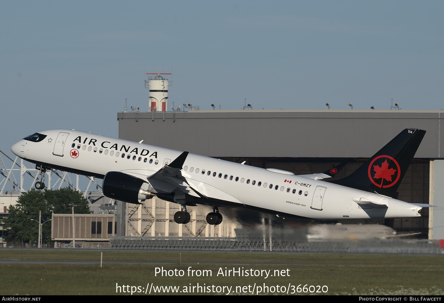 Aircraft Photo of C-GMZY | Airbus A220-371 (BD-500-1A11) | Air Canada | AirHistory.net #366020