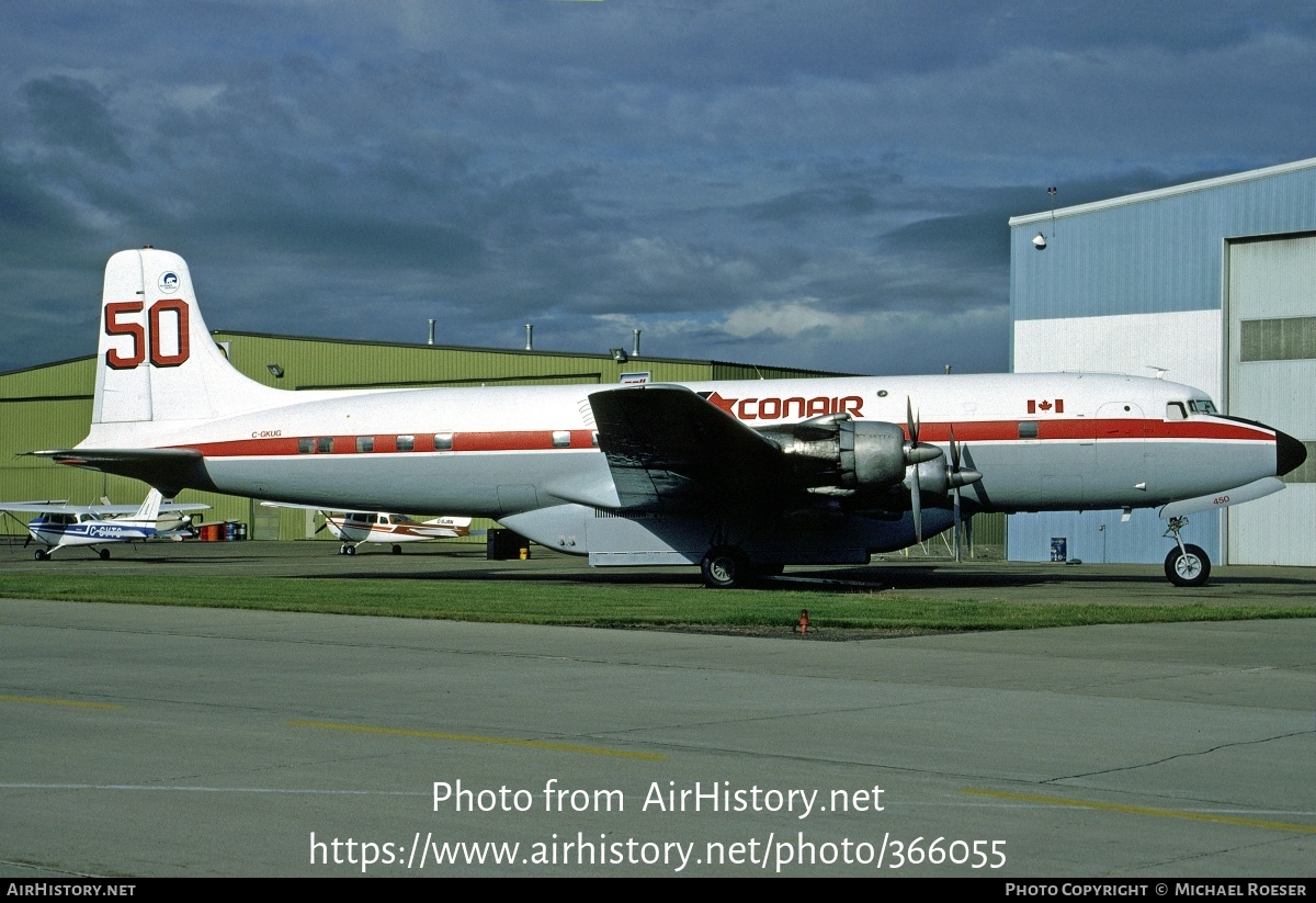 Aircraft Photo of C-GKUG | Douglas DC-6A | Conair Aviation | AirHistory.net #366055