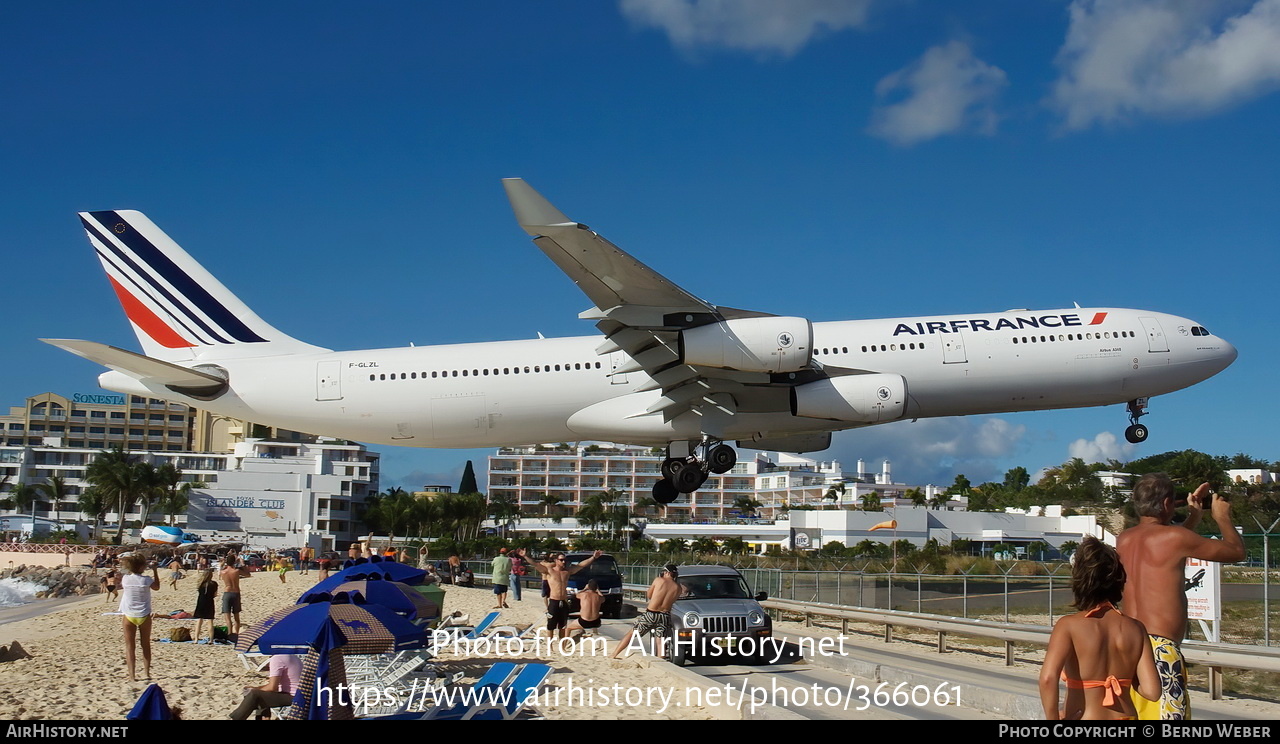 Aircraft Photo of F-GLZL | Airbus A340-313X | Air France | AirHistory.net #366061