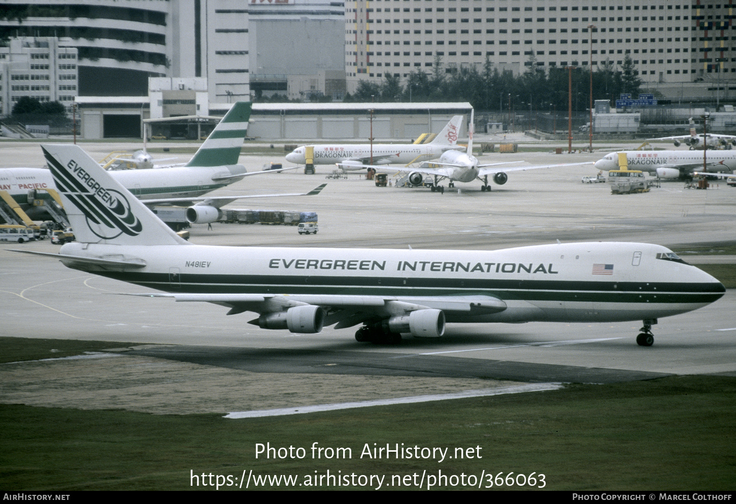 Aircraft Photo of N481EV | Boeing 747-132(SF) | Evergreen International Airlines | AirHistory.net #366063