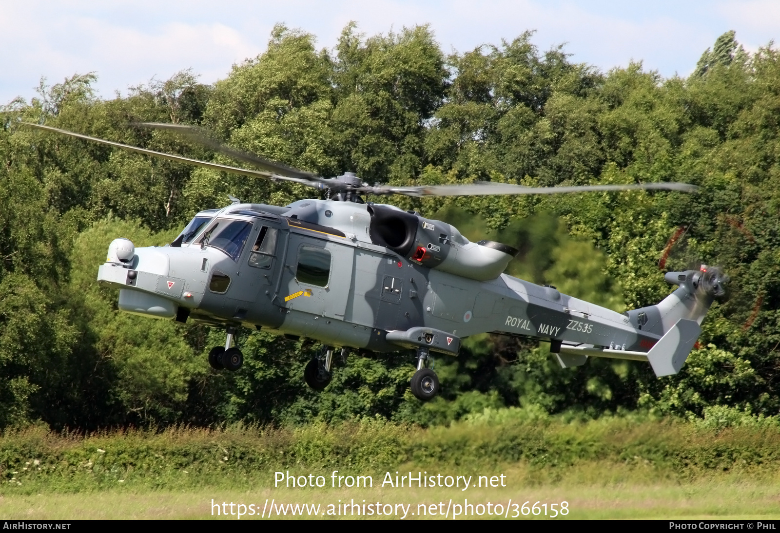 Aircraft Photo of ZZ535 | AgustaWestland AW-159 Wildcat HMA2 | UK - Navy | AirHistory.net #366158