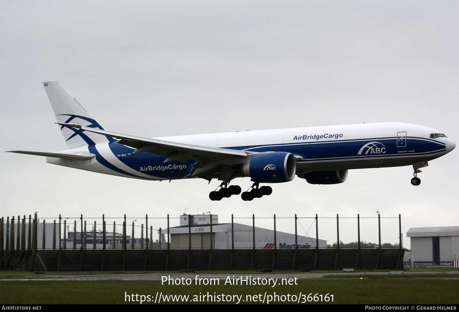 Aircraft Photo of VQ-BAO | Boeing 777-F | ABC - AirBridgeCargo Airlines | AirHistory.net #366161