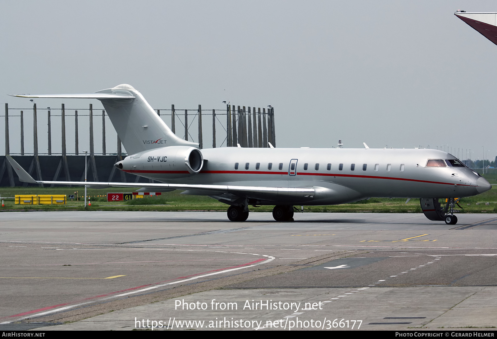 Aircraft Photo of 9H-VJC | Bombardier Global 6000 (BD-700-1A10) | VistaJet | AirHistory.net #366177