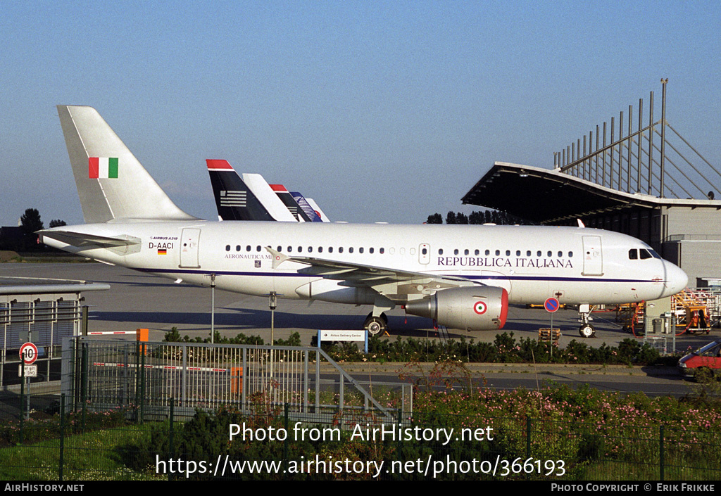 Aircraft Photo of D-AACI | Airbus ACJ319 (A319-115/CJ) | Italy - Air Force | AirHistory.net #366193