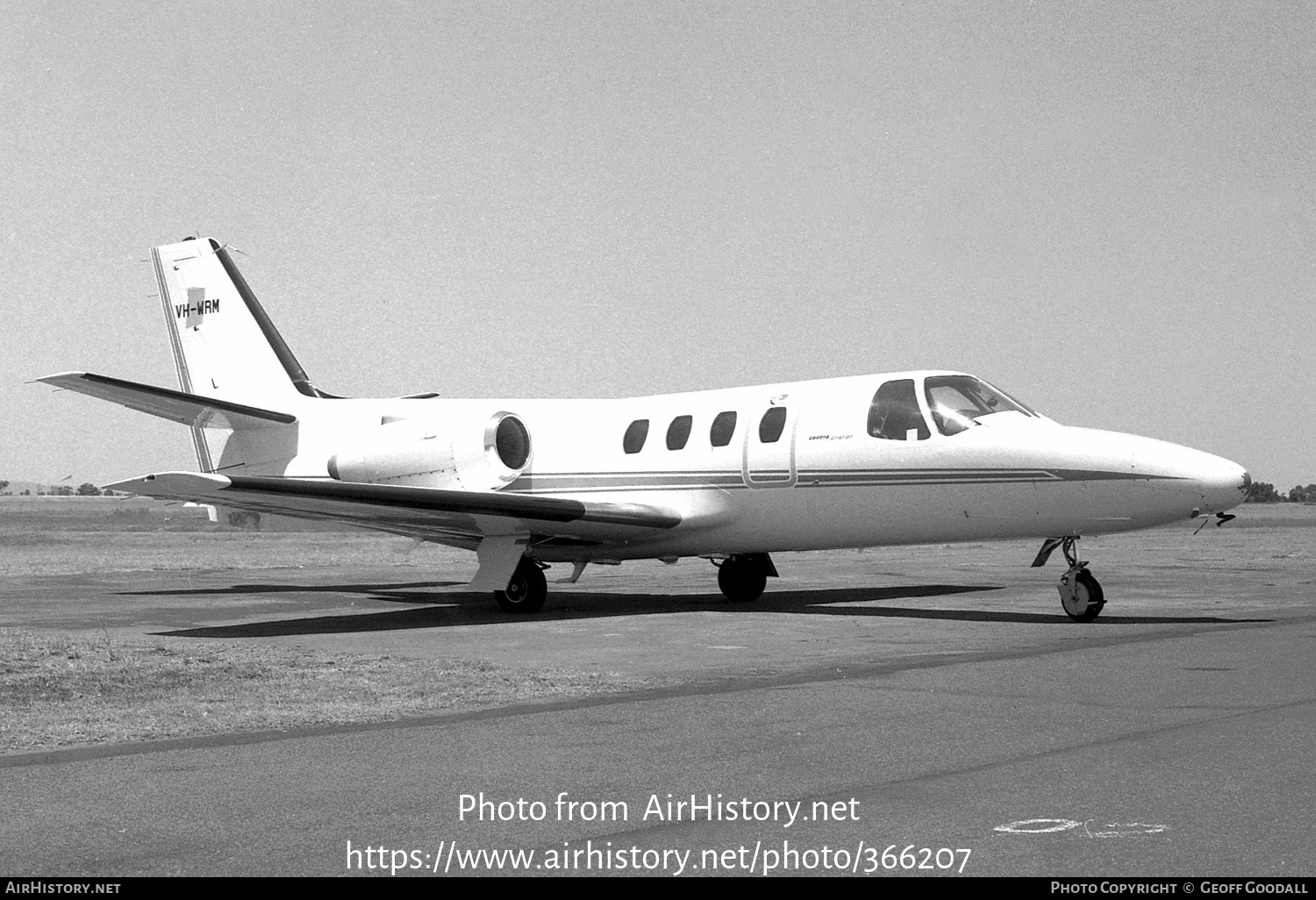 Aircraft Photo of VH-WRM | Cessna 500 Citation | AirHistory.net #366207