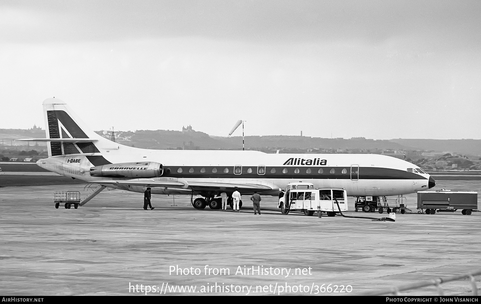 Aircraft Photo of I-DABE | Sud SE-210 Caravelle 6N | Alitalia | AirHistory.net #366220