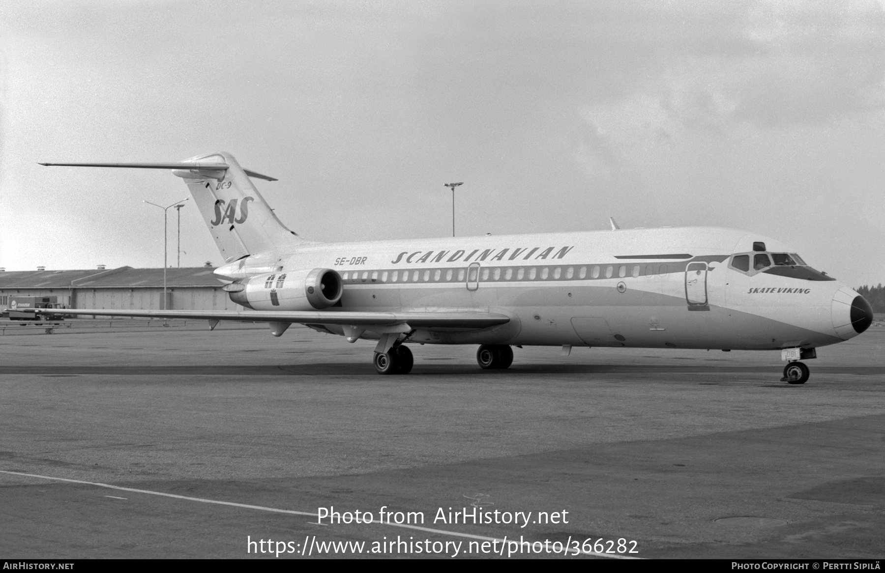 Aircraft Photo of SE-DBR | McDonnell Douglas DC-9-21 | Scandinavian Airlines - SAS | AirHistory.net #366282