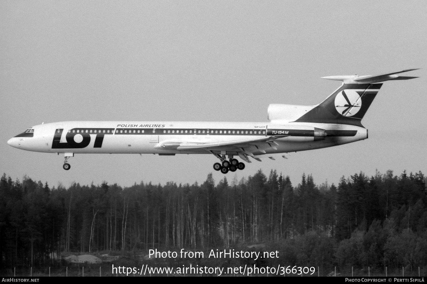 Aircraft Photo of SP-LCF | Tupolev Tu-154M | LOT Polish Airlines - Polskie Linie Lotnicze | AirHistory.net #366309