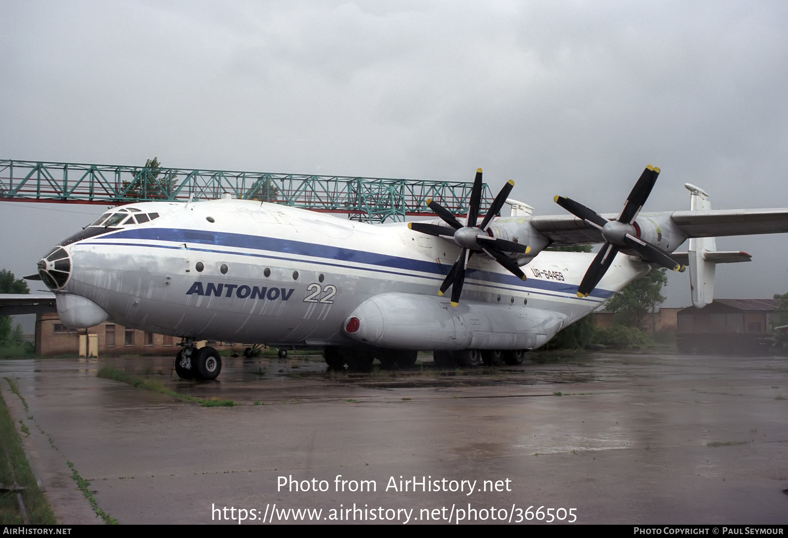 Aircraft Photo of UR-64459 | Antonov An-22PZ Antei | AirHistory.net #366505